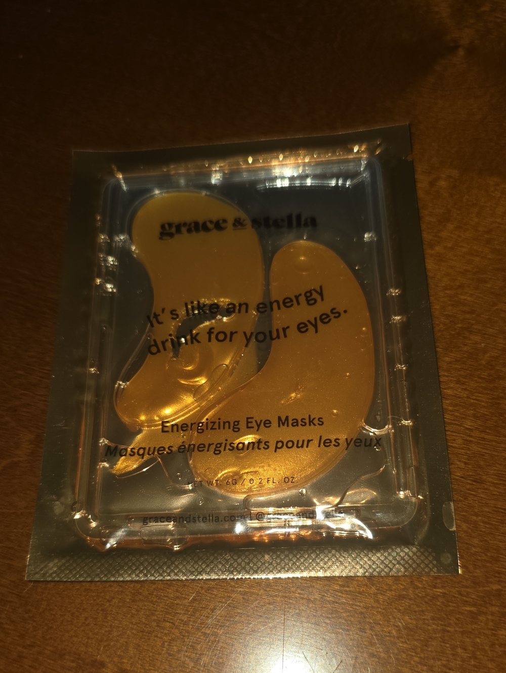 grace & stella Gold Hydrogel Eye Patches
